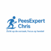 logo van PeesExpert Chris, specialist in behandeling van peesklachten en echografie.