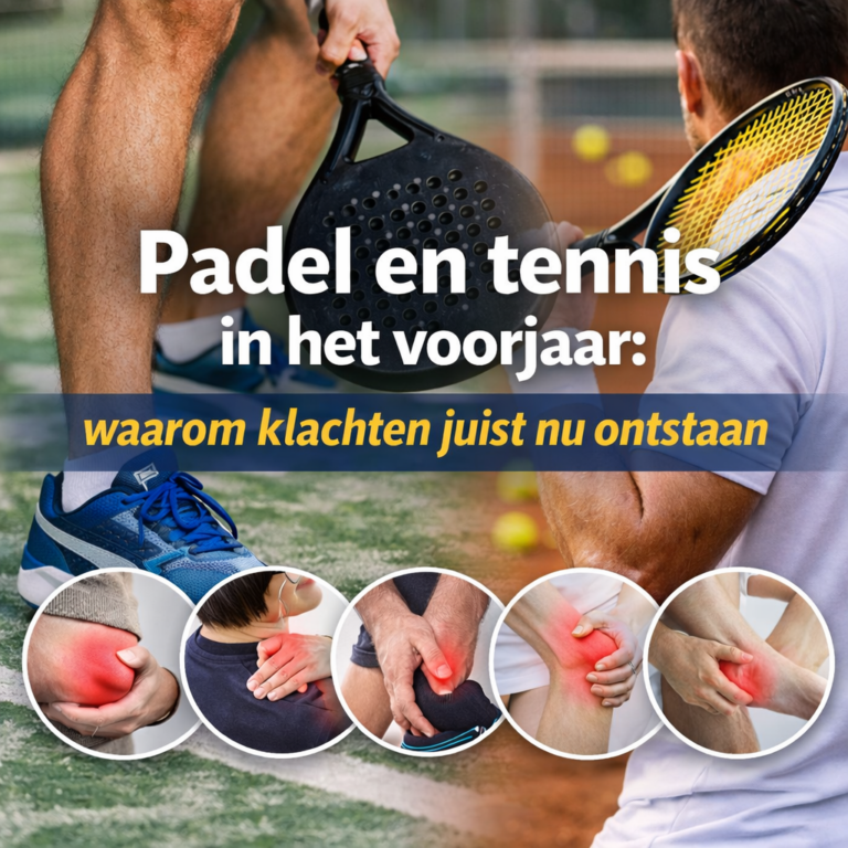 afbeelding passend bij blog padel en klachten in het voorjaar